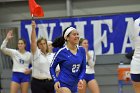 Volleyball vs Emerson  Wheaton College Women's Volleyball vs Emerson College. - Photo by Keith Nordstrom : Wheaton, Volleyball, VB2019